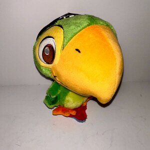 Disney Store Parks Jake and the Neverland Pirates SKULLY Stuffed Parrot 6” Plush